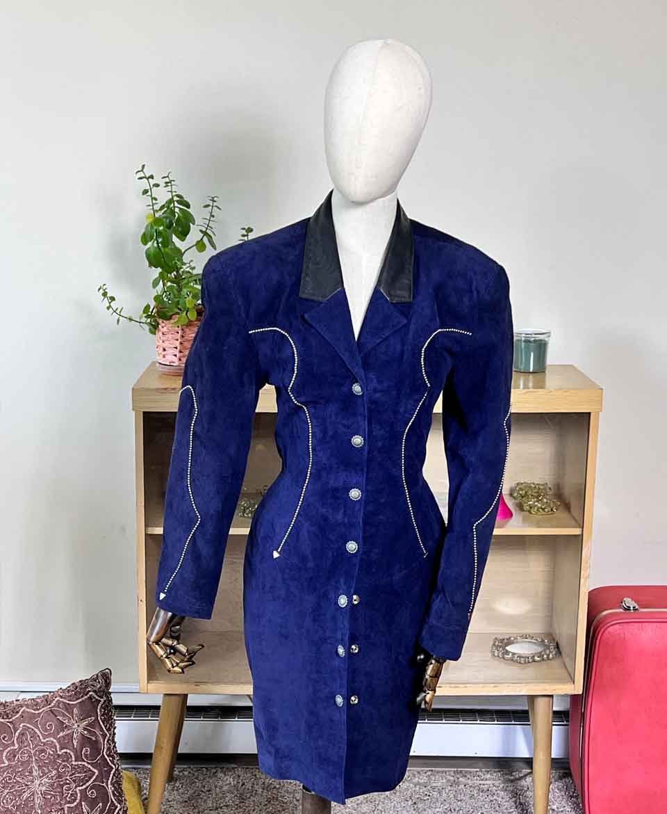 Blue Suede Leather 1980s North Beach